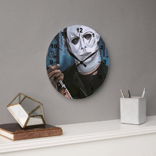 Reloj Redondo Grande La pintura The Shape de Alfred Fox