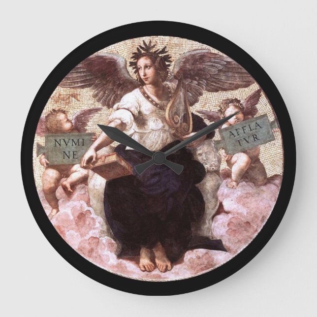 RELOJ REDONDO GRANDE LA POESÍA (Anverso)