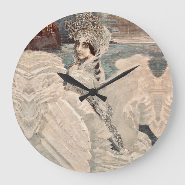 Reloj Redondo Grande La Princesa del Cisne (Anverso)