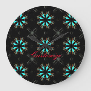 Reloj Redondo Grande La punta de flecha empluma Prisionero de