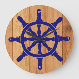 Reloj Redondo Grande La rueda de la nave