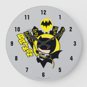 Reloj Redondo Grande La teoría de Batman Escalando La Ciudad