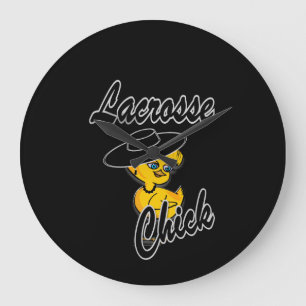 Reloj Redondo Grande Lacrosse Chick #4