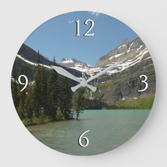 Reloj Redondo Grande Lago Grinnell en el Parque Nacional Glacier (Anverso)