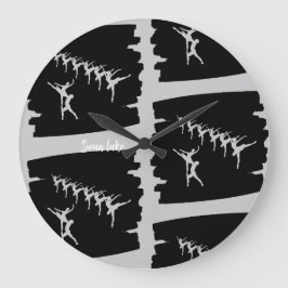 Reloj Redondo Grande Lago Swan