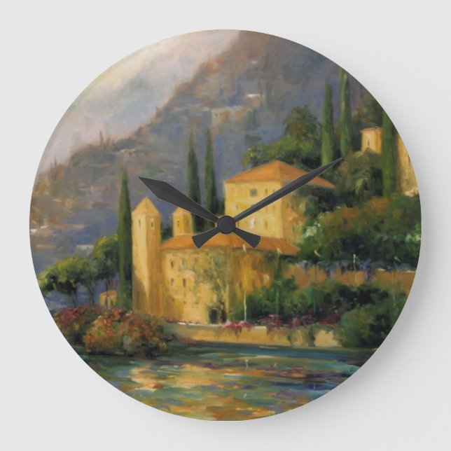 Reloj Redondo Grande Lago Villa (Anverso)