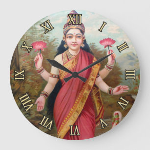 Reloj Redondo Grande Lakshmi Wall Clock