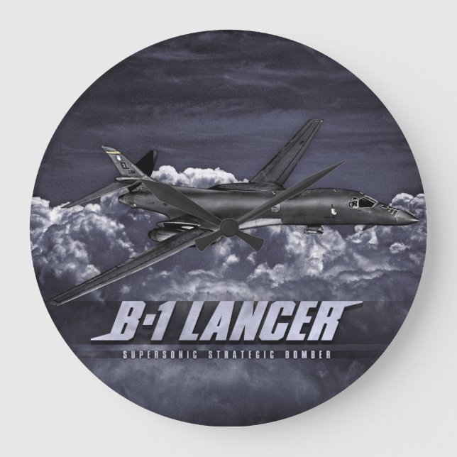 Reloj Redondo Grande Lancador B-1 (Anverso)