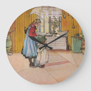 Reloj Redondo Grande Larsson: La cocina, arte