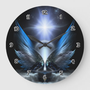 Reloj Redondo Grande Las Alas De La Antropolis