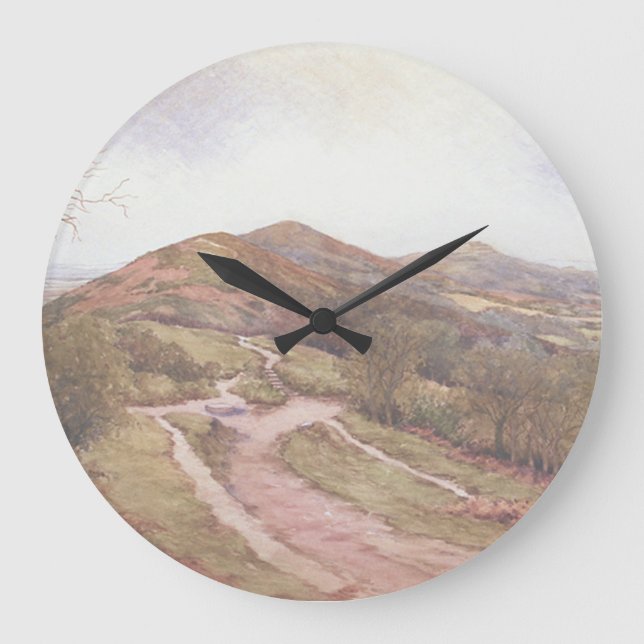 Reloj Redondo Grande Las colinas de Malvern (Anverso)