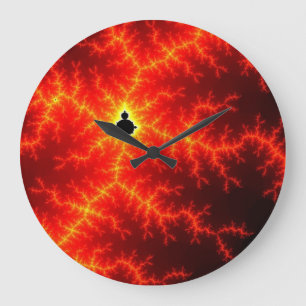 Reloj Redondo Grande Lava