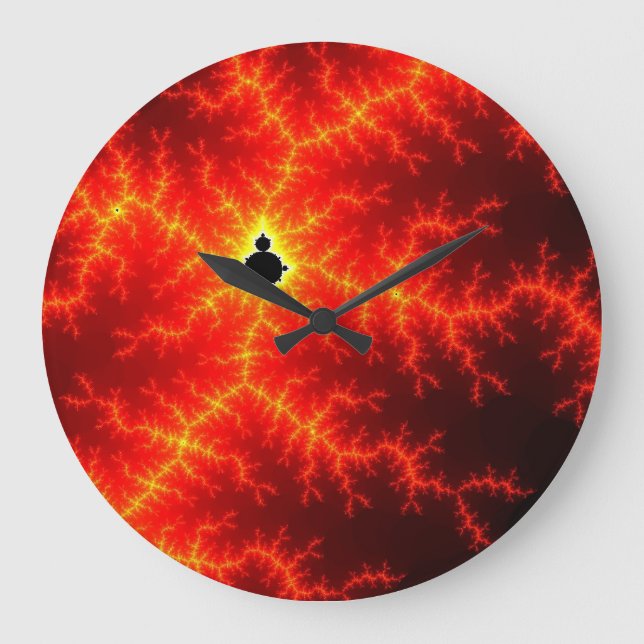 Reloj Redondo Grande Lava (Anverso)