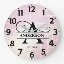 Lavanda Pálida Molesta Un Monograma