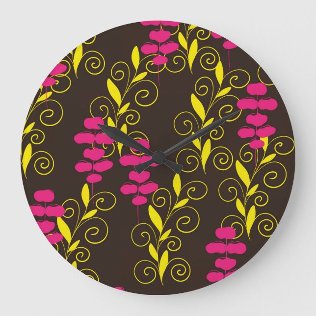 Reloj Redondo Grande leaf (Anverso)