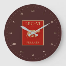 Legio VI Ferrata Vexillum con Números Romanos