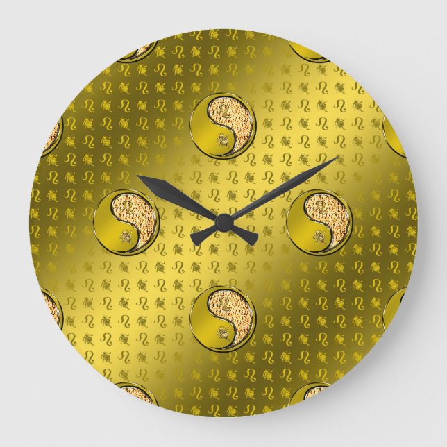 Reloj Redondo Grande Leo el León (Anverso)