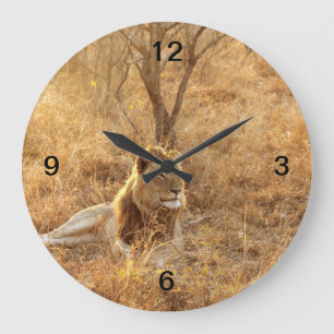 Reloj Redondo Grande León