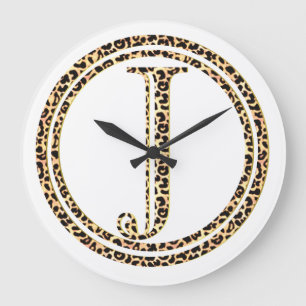Reloj Redondo Grande Leopard J