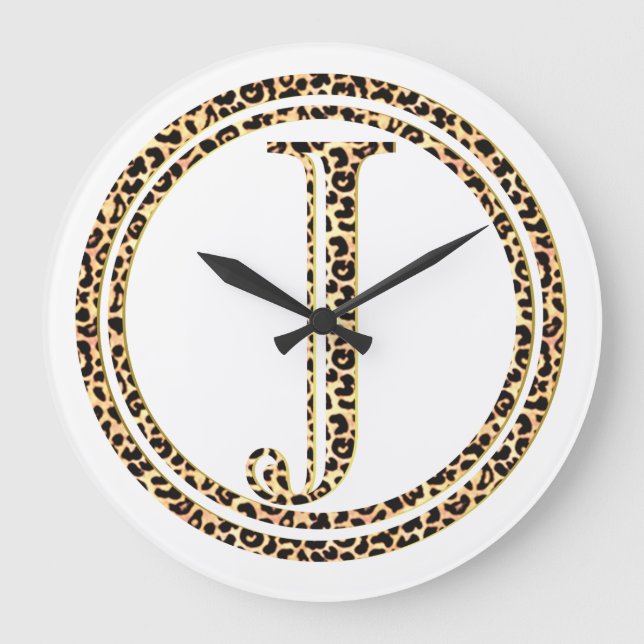 Reloj Redondo Grande Leopard J (Anverso)