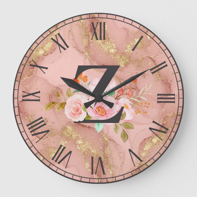 Reloj Redondo Grande Letra Z (Anverso)