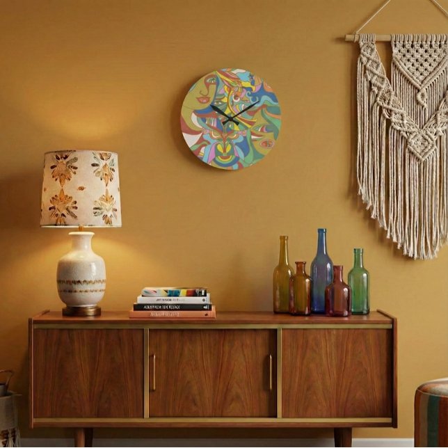 Reloj Redondo Grande Levels of Transformation (Subido por el creador)