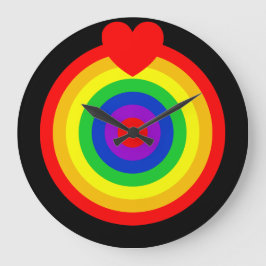 Reloj Redondo Grande #LGBT #love #primo #gay #lesbian #libertad #desfil