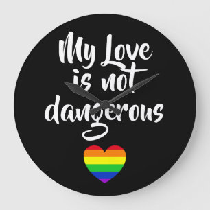 Reloj Redondo Grande #LGBT #love #primo #gay #lesbian #libertad #desfil