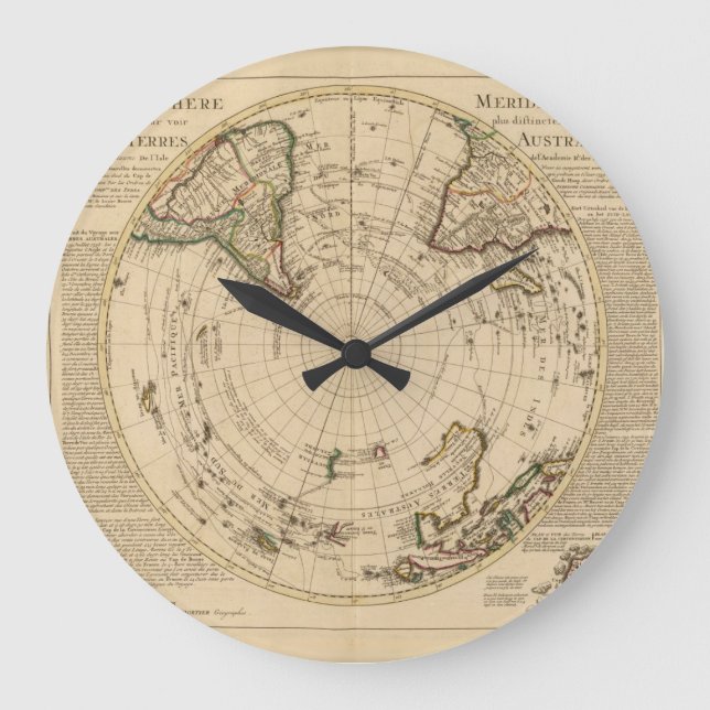 Reloj Redondo Grande L'Hemisphere meridional (Anverso)