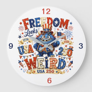 Reloj Redondo Grande Libertad (obsequio)