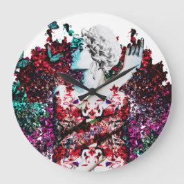 Reloj Redondo Grande Like Flowering Flowers