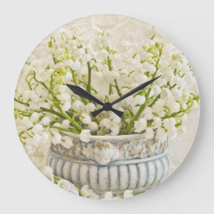 Reloj Redondo Grande Lily Del Valle