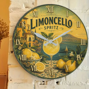 Reloj Redondo Grande Limoncello Spritz