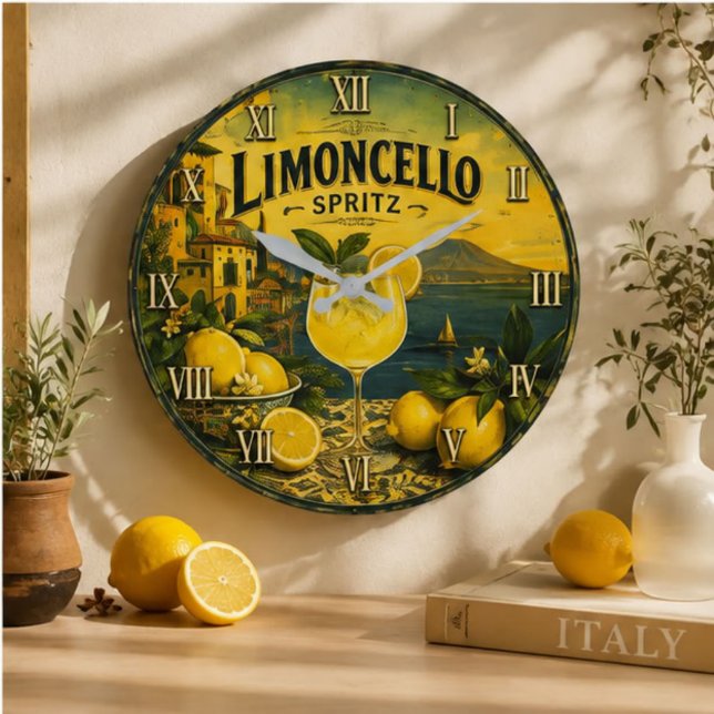 Reloj Redondo Grande Limoncello Spritz (Subido por el creador)