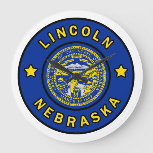 Reloj Redondo Grande Lincoln Nebraska