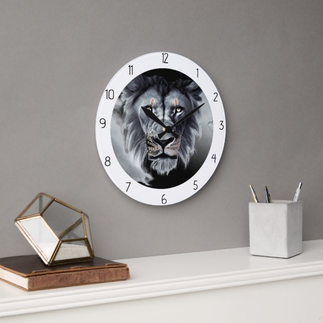 RELOJ REDONDO GRANDE LION (Oficina)