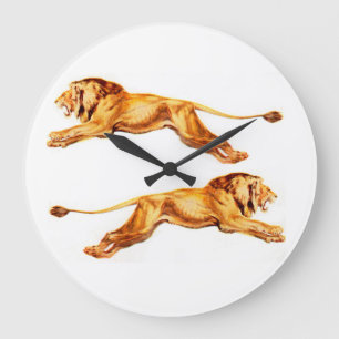 Reloj Redondo Grande lions at cross purposes