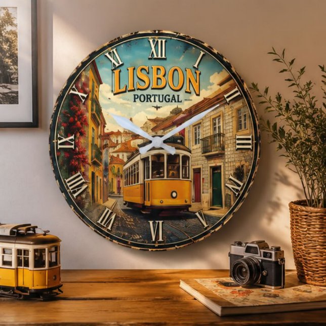 Reloj Redondo Grande Lisbon Portugal  (Subido por el creador)
