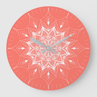 Reloj Redondo Grande Living Coral 2019
