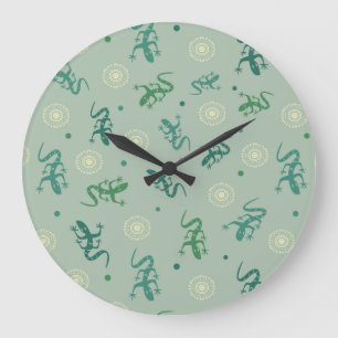Reloj Redondo Grande Lizard