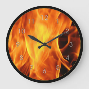 Reloj Redondo Grande Llamas