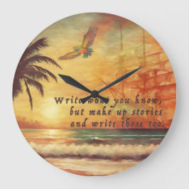 Reloj Redondo Grande Lo que sabes -