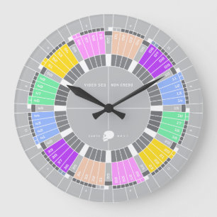 Reloj Redondo Grande Lo veo, pero no lo creo