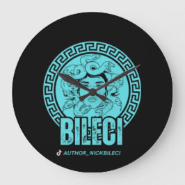 Reloj Redondo Grande Logo de Bileci