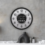 Reloj Redondo Grande Logotipo de la compañía: eslogan nombre de mármol<br><div class="desc">Único minimalista y decorativo Corresponde a la moda actual en la decoración de casa. Puede cambiar la forma y el color de la mano.</div>