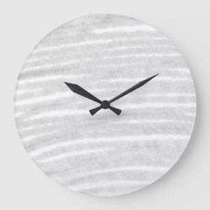 Reloj Redondo Grande Logotipo personalizado simple minimalista elegante