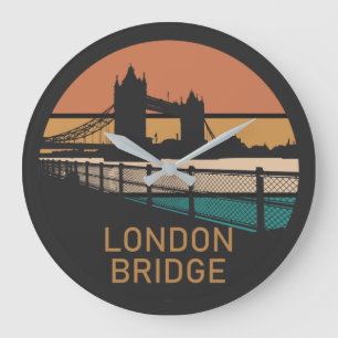 Reloj Redondo Grande London Bridge