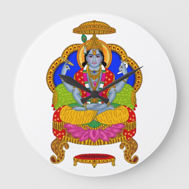 Reloj Redondo Grande Lord Badrinath Clock (Anverso)