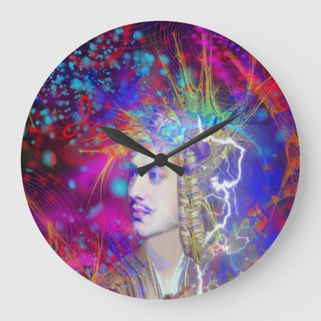 Reloj Redondo Grande Lord Byron (Anverso)