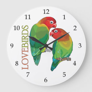 Reloj Redondo Grande loros de ficher